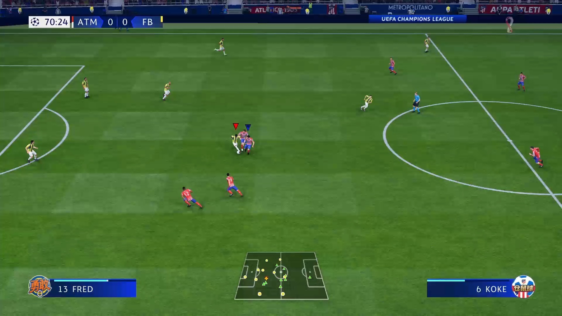 -热刺险胜马竞，阿扎尔梅开二度欧冠